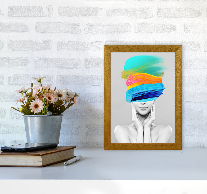 Beauty In Colors II Fashion Art Print by Seven Trees Design A4 Print Only