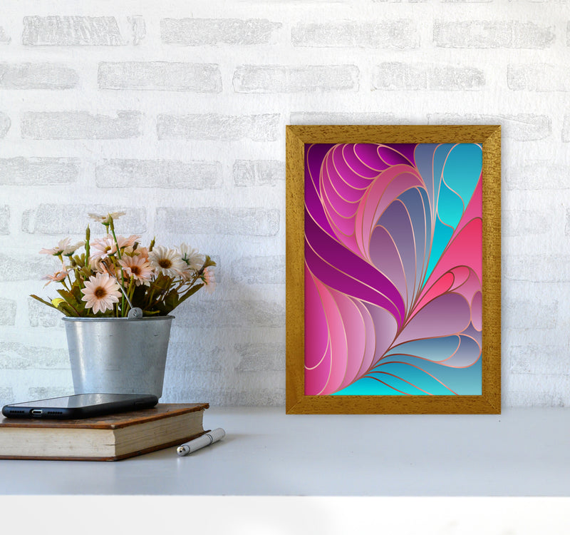 Colorful Art Deco II_ Art Print by Seven Trees Design A4 Print Only