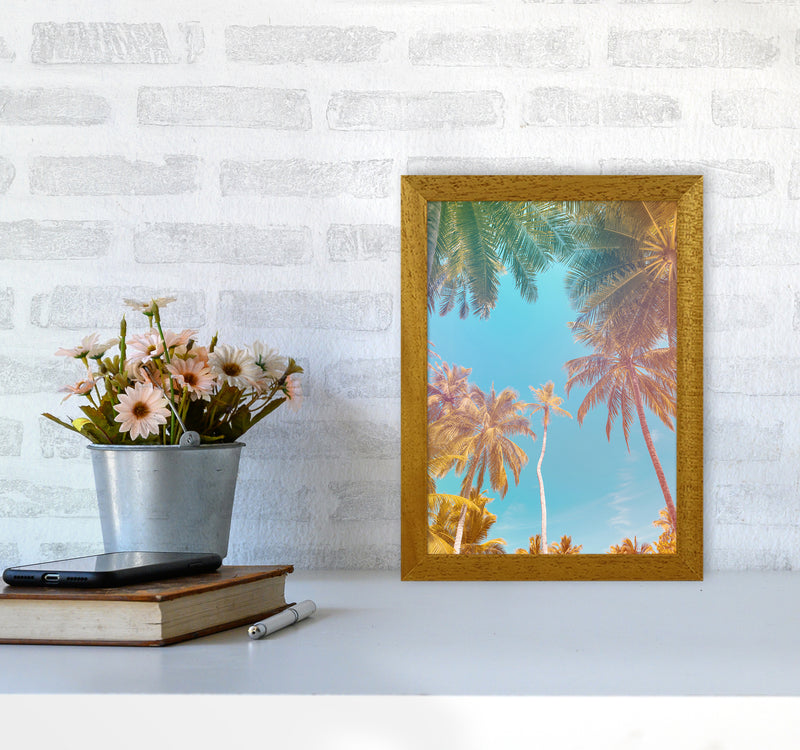 Palms Paradise Art Print by Seven Trees Design A4 Print Only
