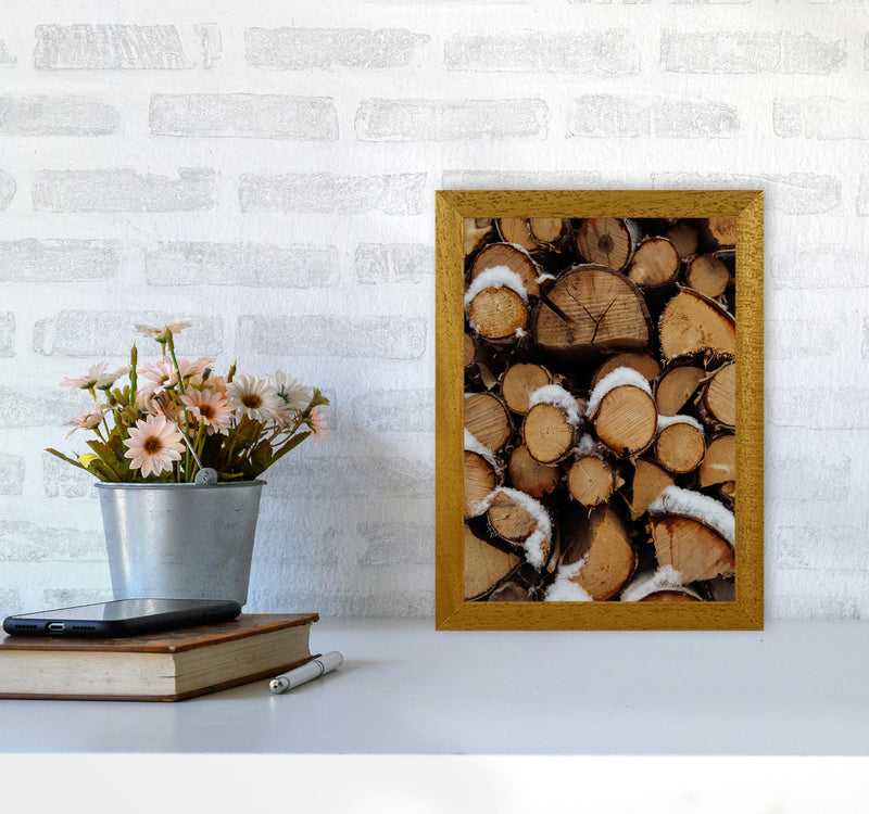 Wood Art Print by Seven Trees Design A4 Print Only