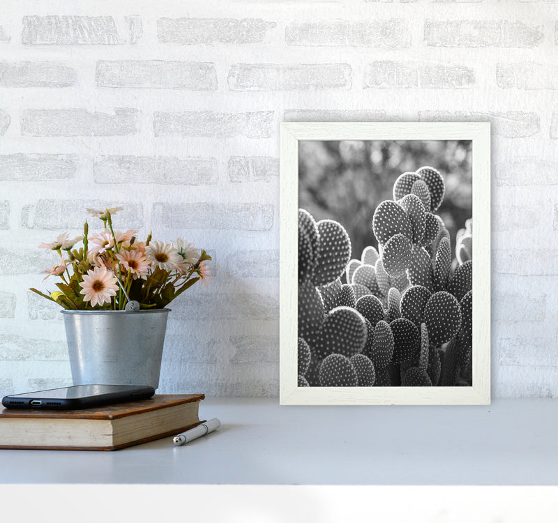 The Cacti Cactus B&W Art Print by Seven Trees Design