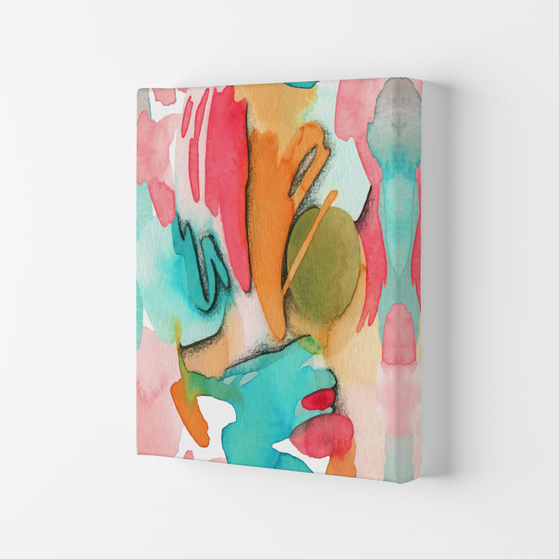 Abstract Watercolor Art Print by Seven Trees Design Canvas