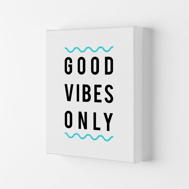 Good Vibes Only Quote Art Print by Seven Trees Design Canvas