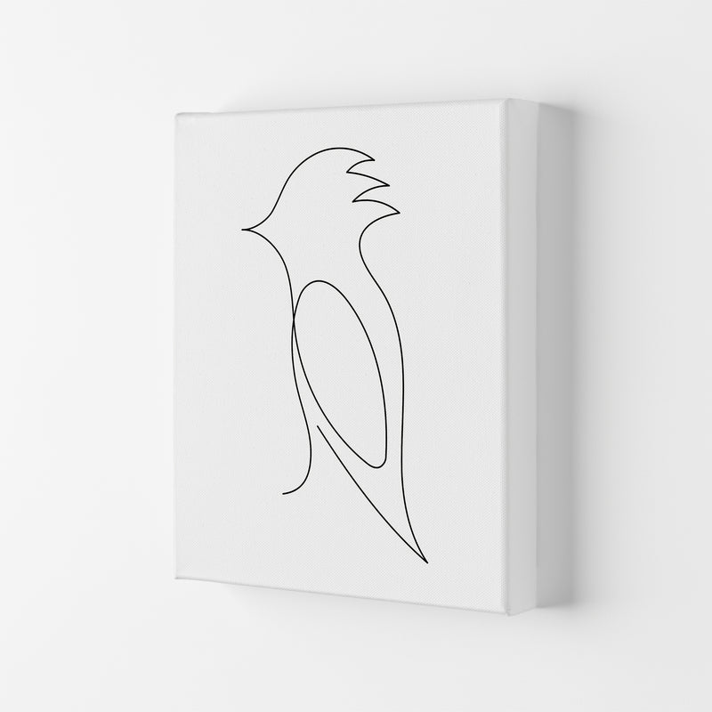 One Line Bird II Art Print by Seven Trees Design Canvas