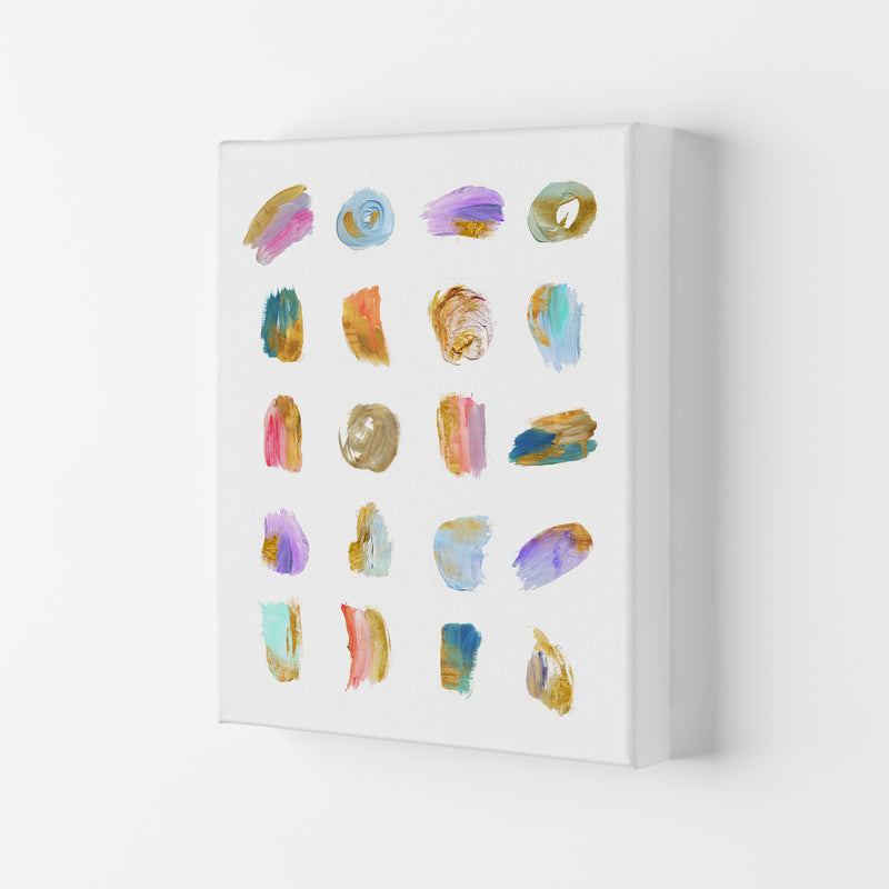 Painting Strokes Abstract Art Print by Seven Trees Design Canvas