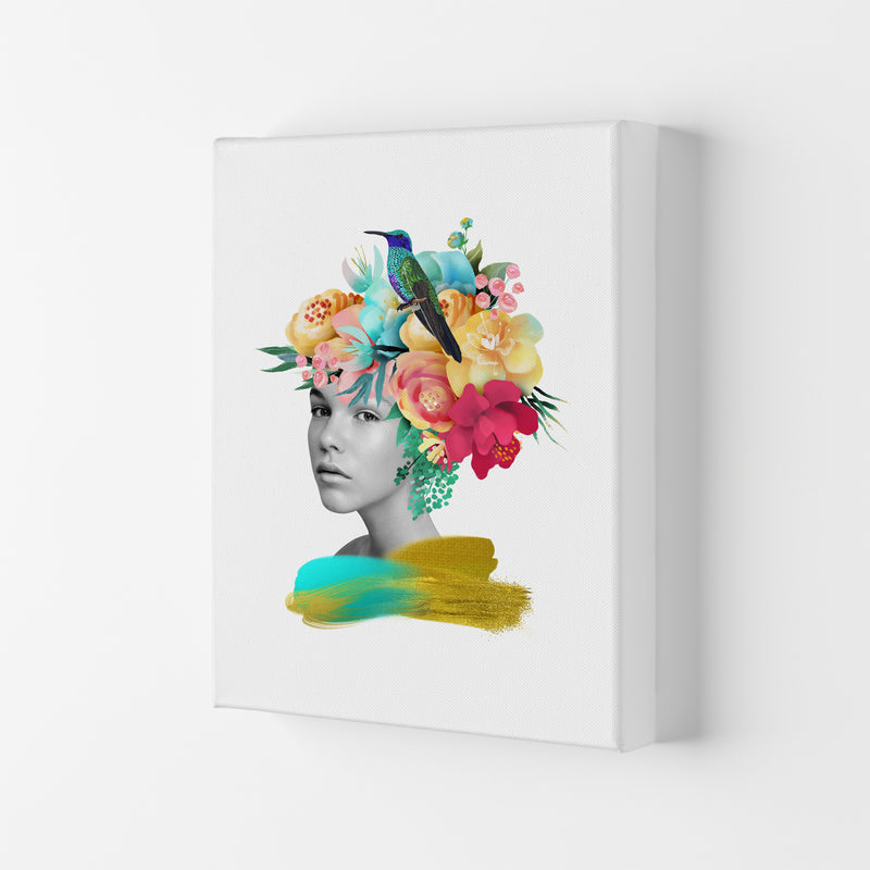 The Girl And The Paradise Art Print by Seven Trees Design Canvas