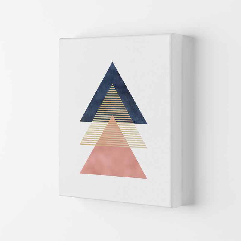 The Triangles Art Print by Seven Trees Design Canvas