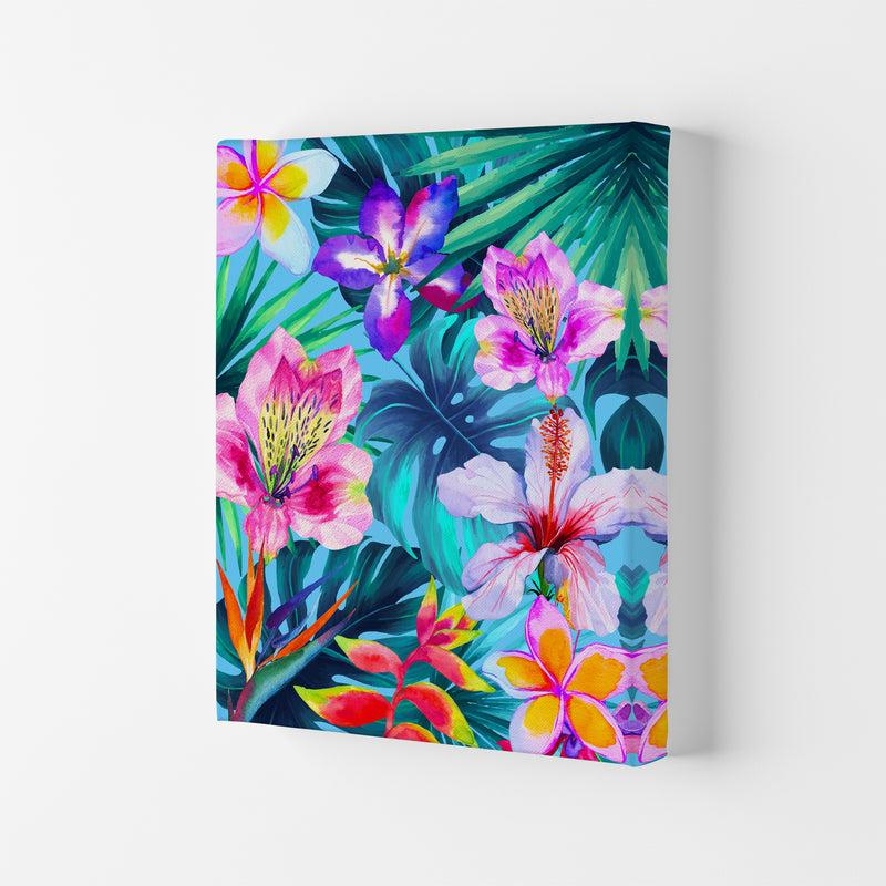 The Tropical Flowers Art Print by Seven Trees Design Canvas