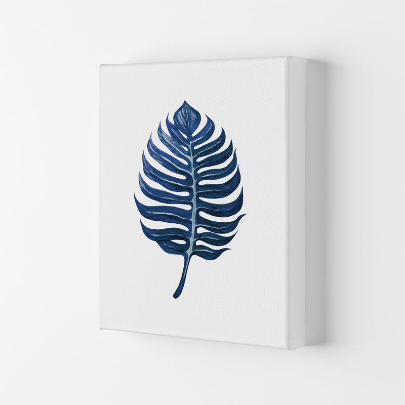 Watercolor Blue Leaf II Art Print by Seven Trees Design Canvas