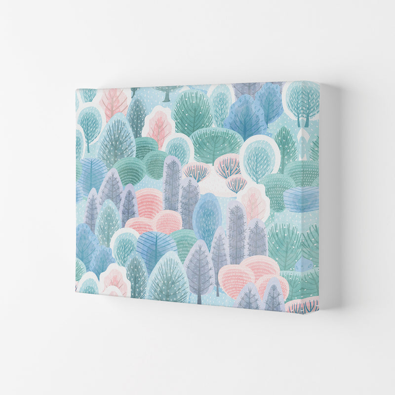 Happy Forest Art Print by Seven Trees Design Canvas