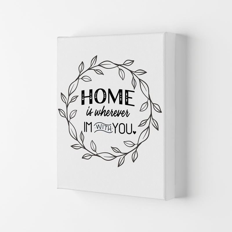 Home With You Art Print by Seven Trees Design Canvas