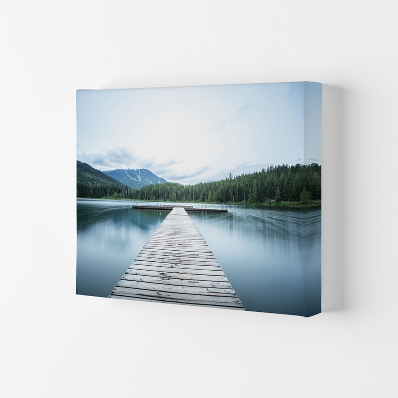 The Lake Art Print by Seven Trees Design Canvas