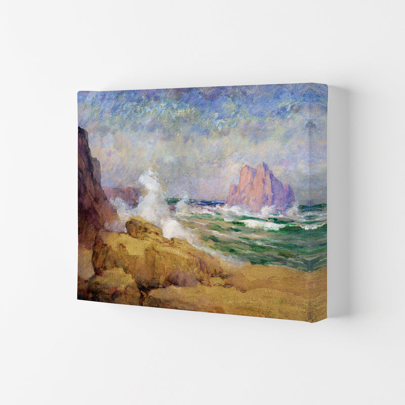 The Ocean and the Bay Painting Art Print by Seven Trees Design Canvas
