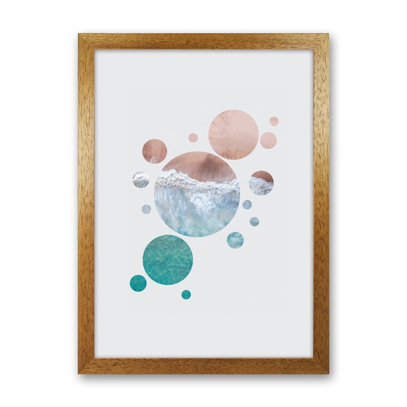 Planet Ocean Art Print by Seven Trees Design Oak Grain