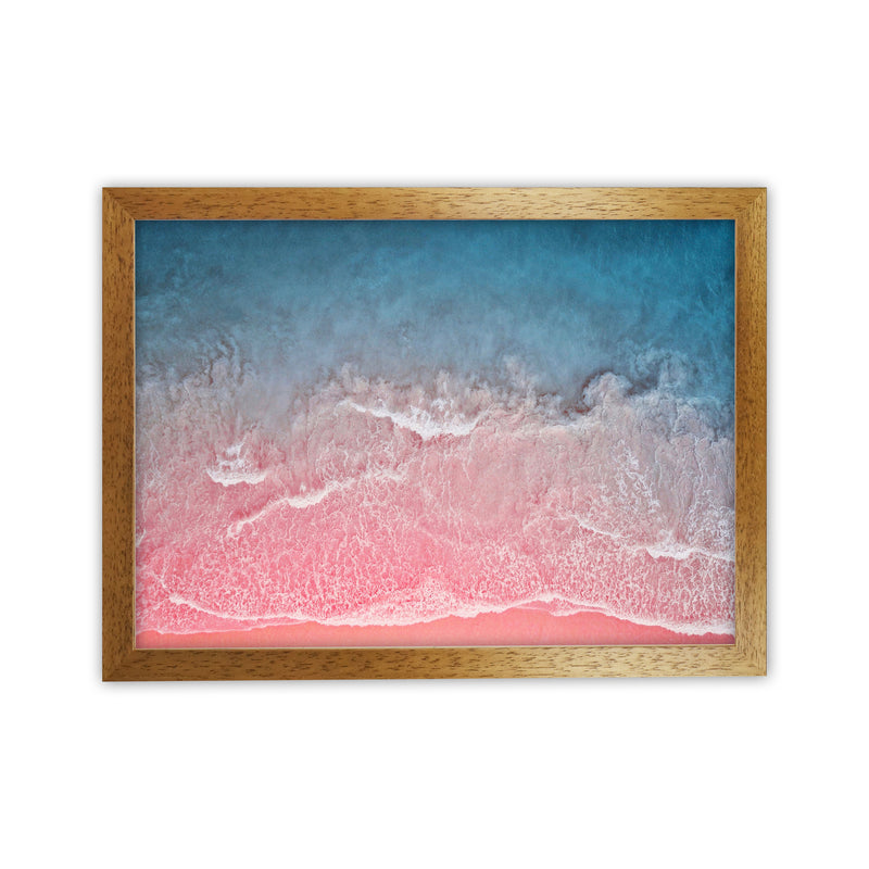 The Pink Ocean Photography Art Print by Seven Trees Design Oak Grain