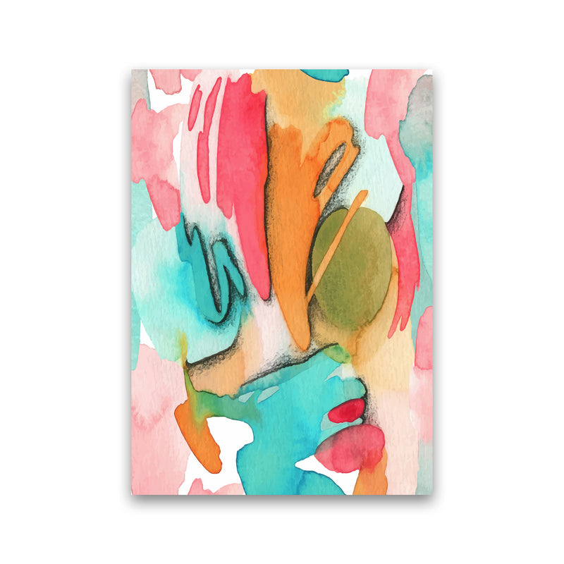 Abstract Watercolor Art Print by Seven Trees Design Print Only