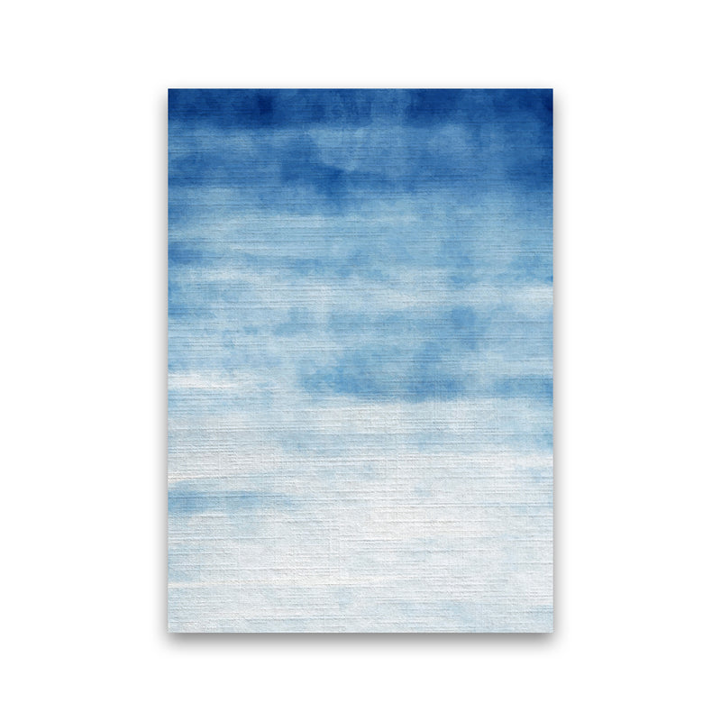 Abstract Blue Art Print by Seven Trees Design Print Only