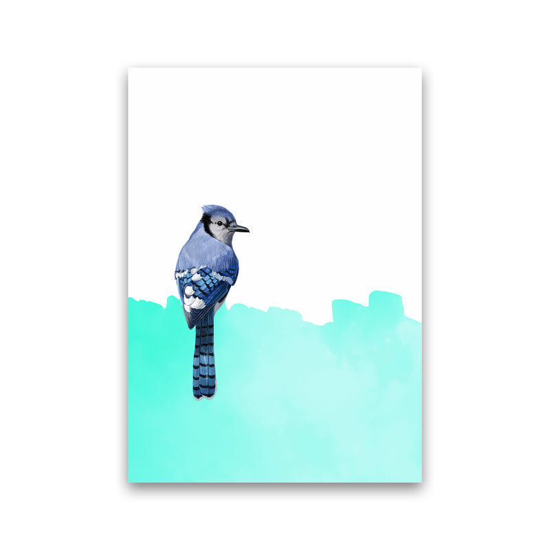 Bird Blue Art Print by Seven Trees Design Print Only
