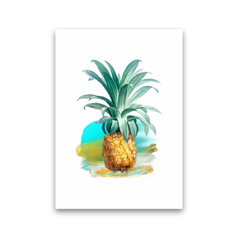 Modern Pineapple Kitchen Art Print by Seven Trees Design Print Only