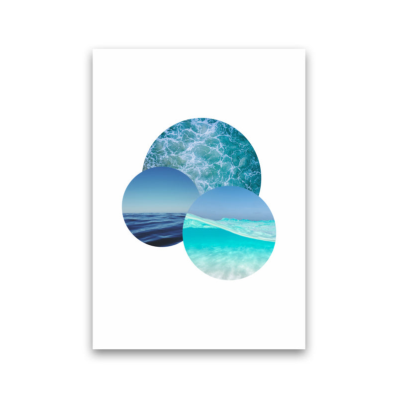 Ocean Planets Art Print by Seven Trees Design Print Only