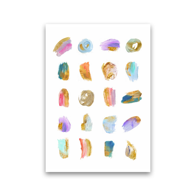 Painting Strokes Abstract Art Print by Seven Trees Design Print Only