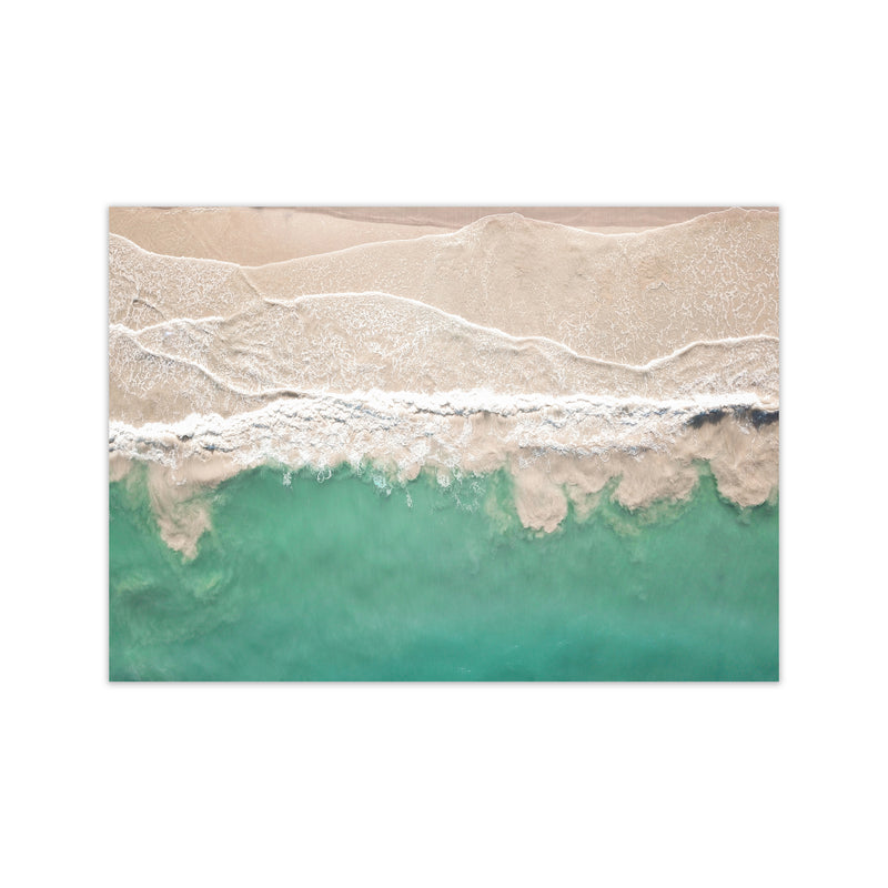 Sea From The Sky Photography Art Print by Seven Trees Design Print Only