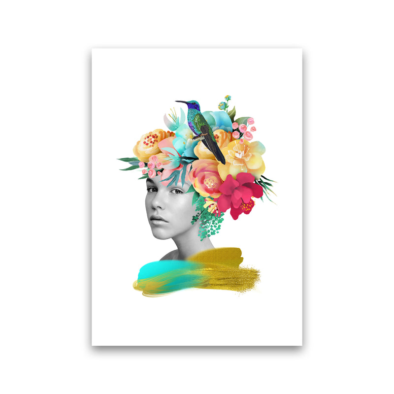 The Girl And The Paradise Art Print by Seven Trees Design Print Only