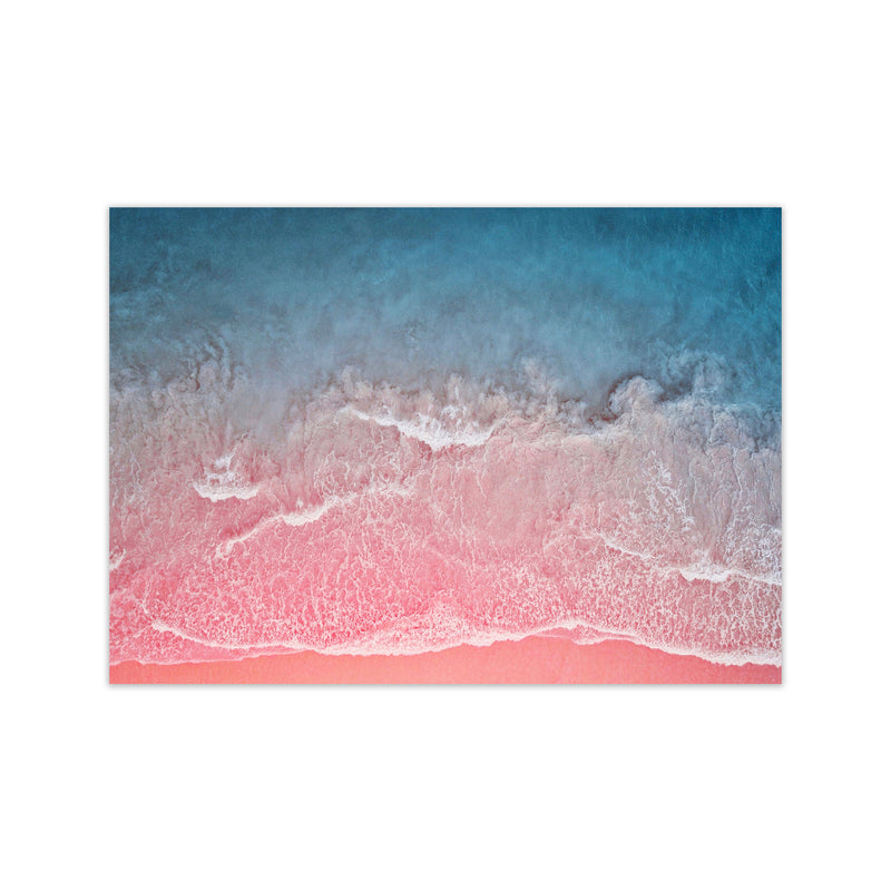 The Pink Ocean Photography Art Print by Seven Trees Design Print Only