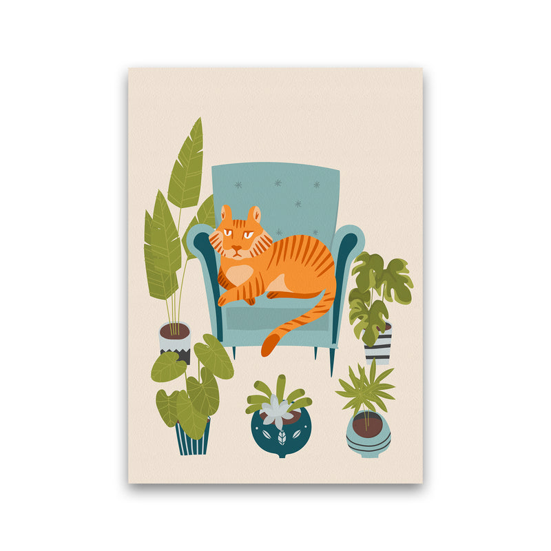 The Tiger of the city Art Print by Seven Trees Design Print Only