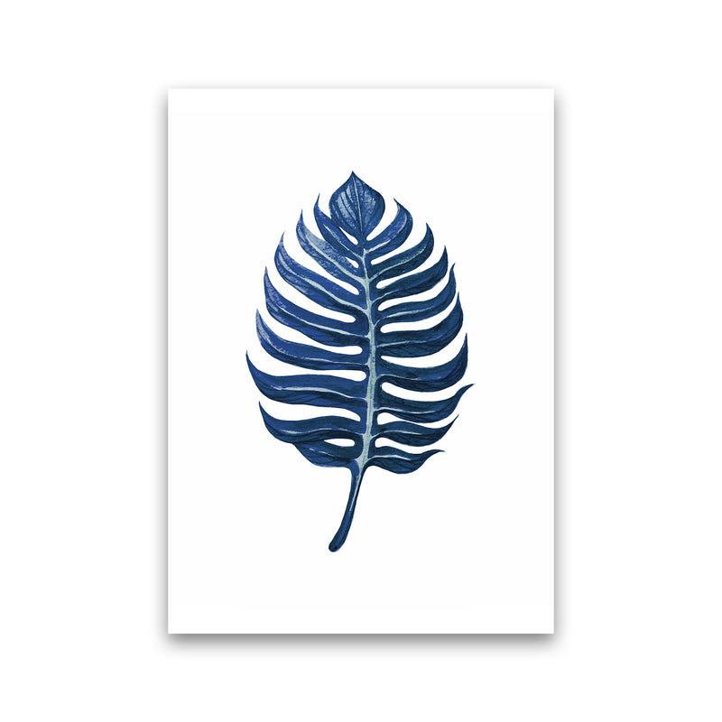 Watercolor Blue Leaf II Art Print by Seven Trees Design Print Only
