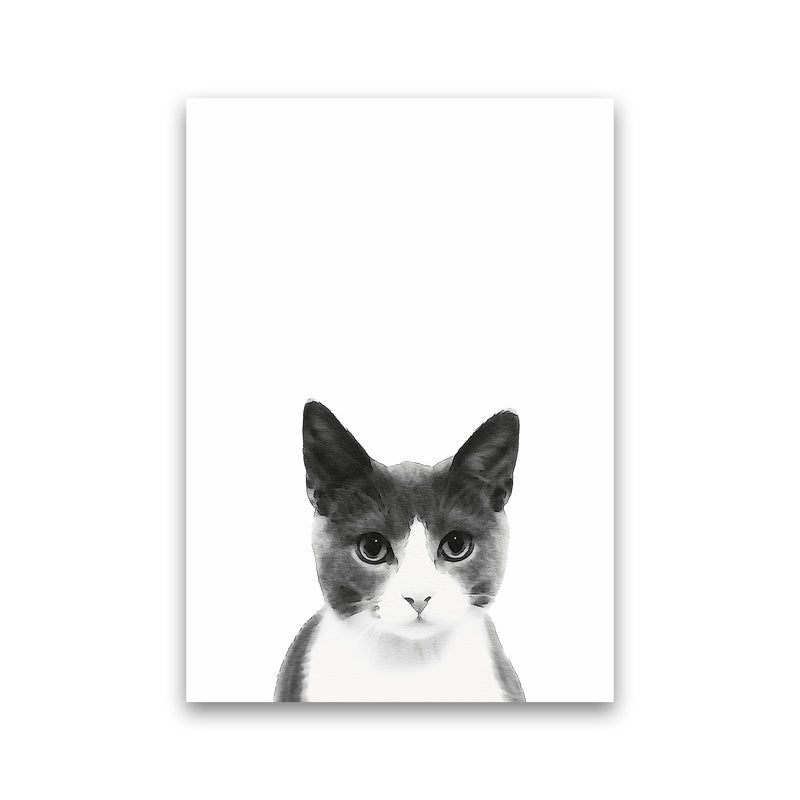 Watercolor Cat Art Print by Seven Trees Design Print Only