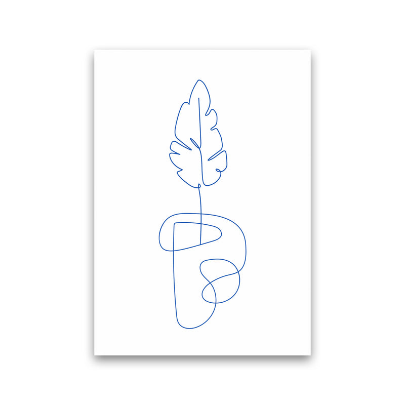 One Line Botanical Art Print by Seven Trees Design Print Only