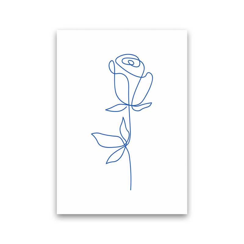 One Line Flower Art Print by Seven Trees Design Print Only
