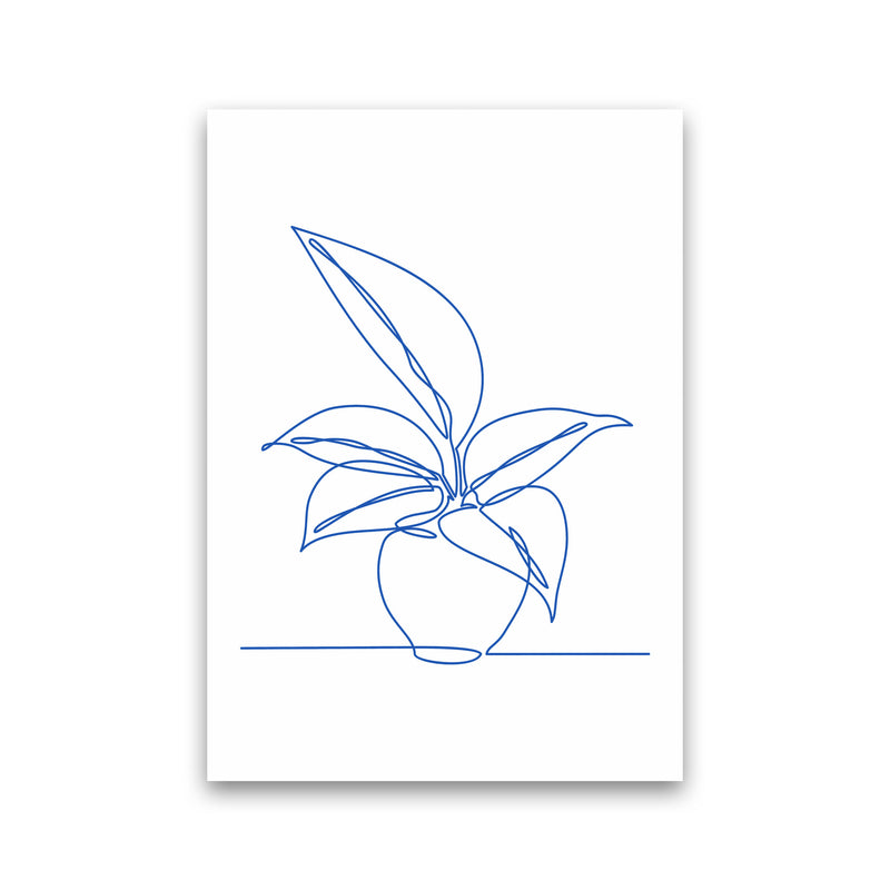 One Line Plant I Art Print by Seven Trees Design Print Only