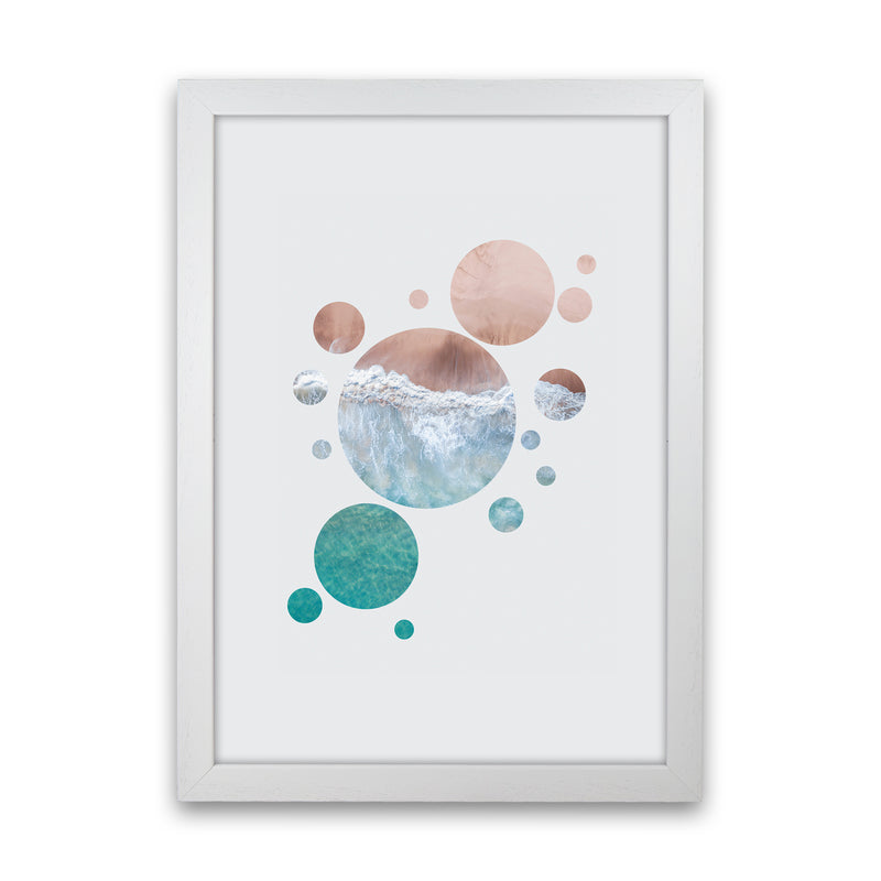 Planet Ocean Art Print by Seven Trees Design White Grain
