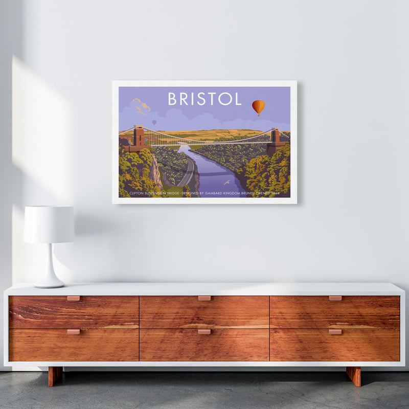 Bristol Clifton Travel Art Print By Stephen Millership A1 Canvas