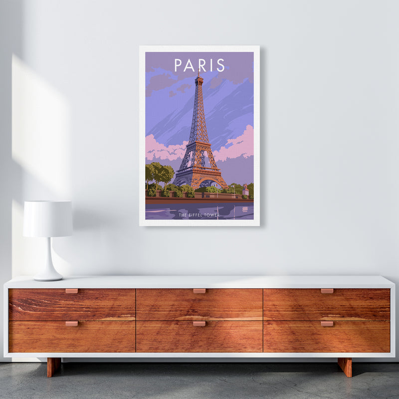 Paris Travel Art Print By Stephen Millership A1 Canvas