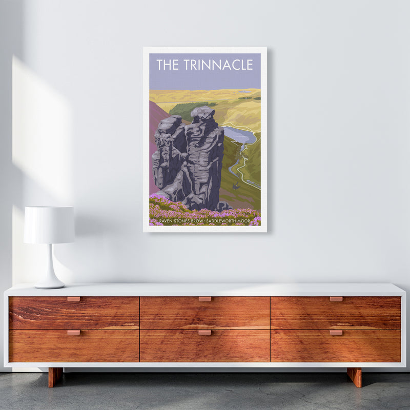 Saddleworth Trinnacle Travel Art Print By Stephen Millership A1 Canvas