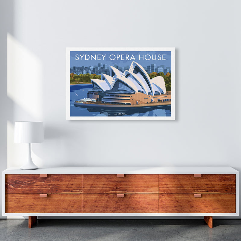 Sydney Opera House Travel Art Print By Stephen Millership A1 Canvas