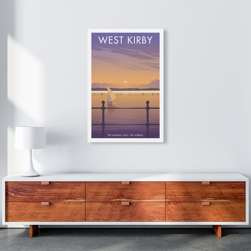 Wirral West Kirby Art Print by Stephen Millership A1 Canvas