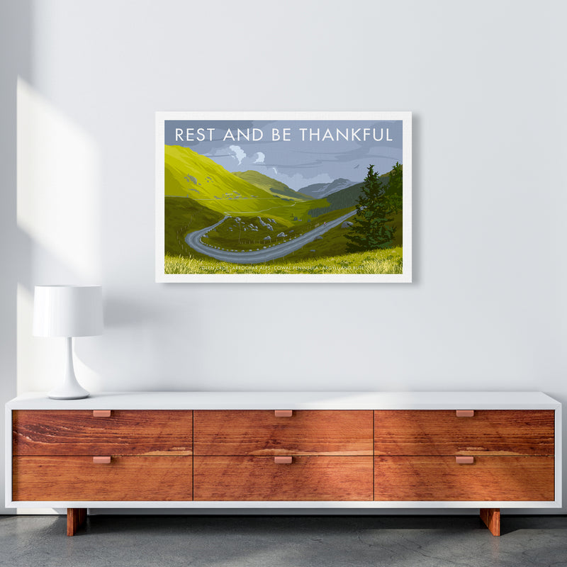 Scotland Rest And Be Thankful Art Print by Stephen Millership A1 Canvas