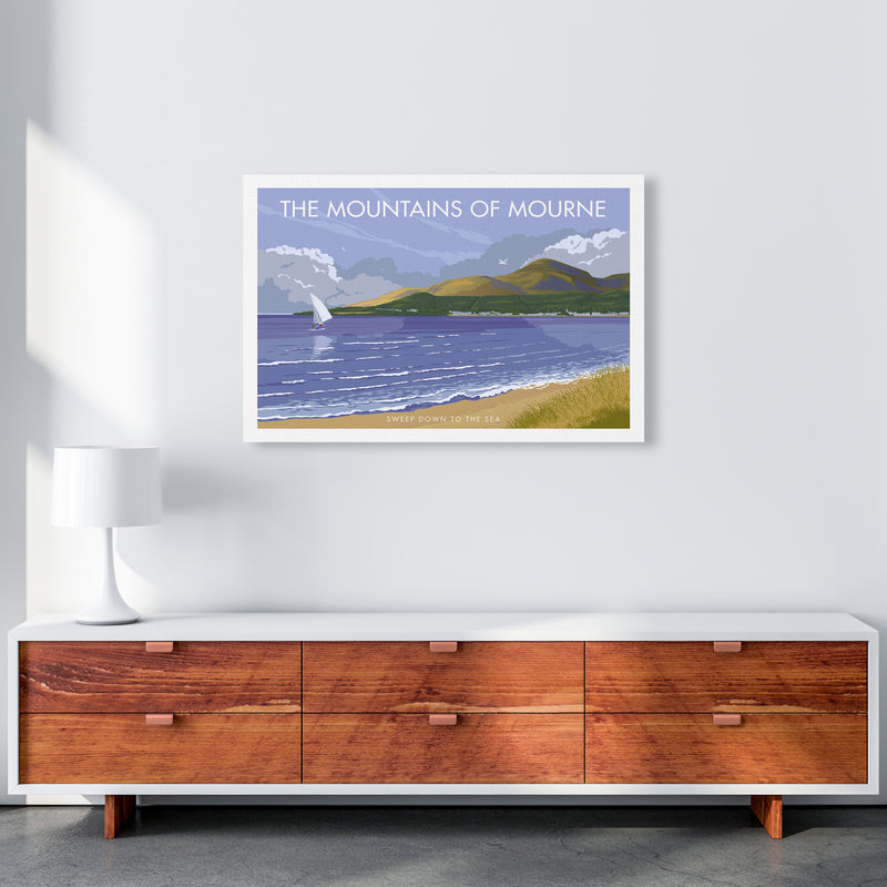 NI The Mountains Of Mourne Art Print by Stephen Millership A1 Canvas
