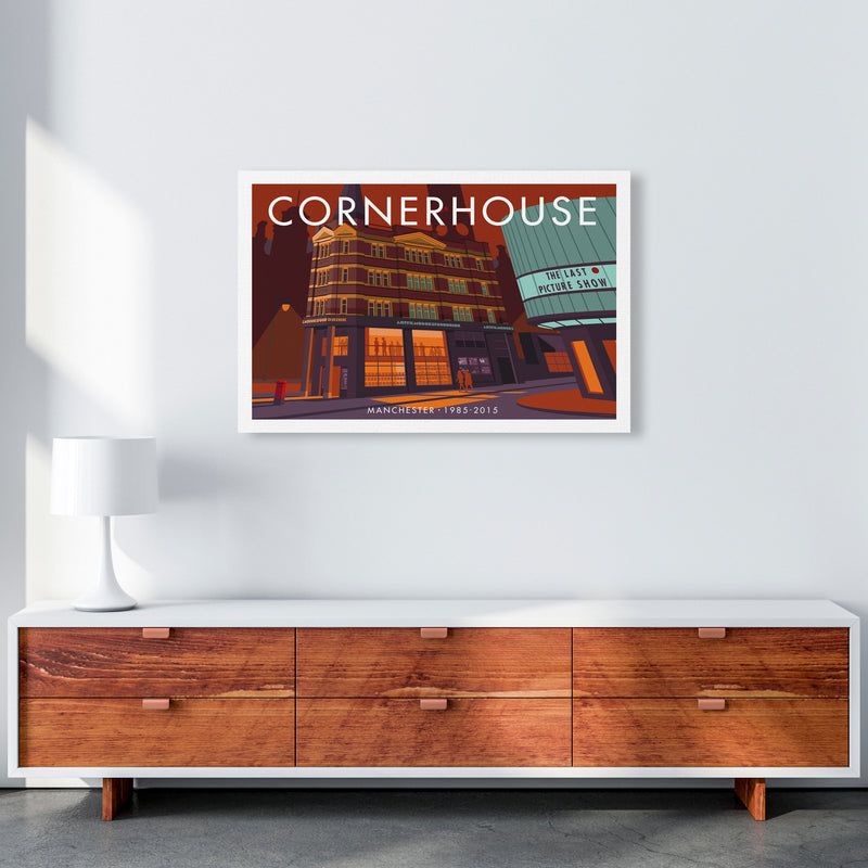 Cornerhouse by Stephen Millership A1 Canvas