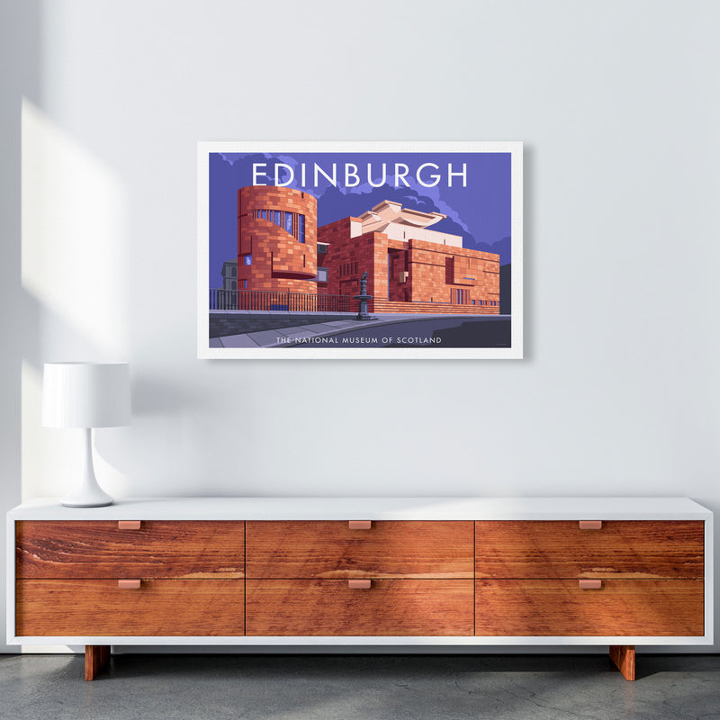 Edinburgh by Stephen Millership A1 Canvas