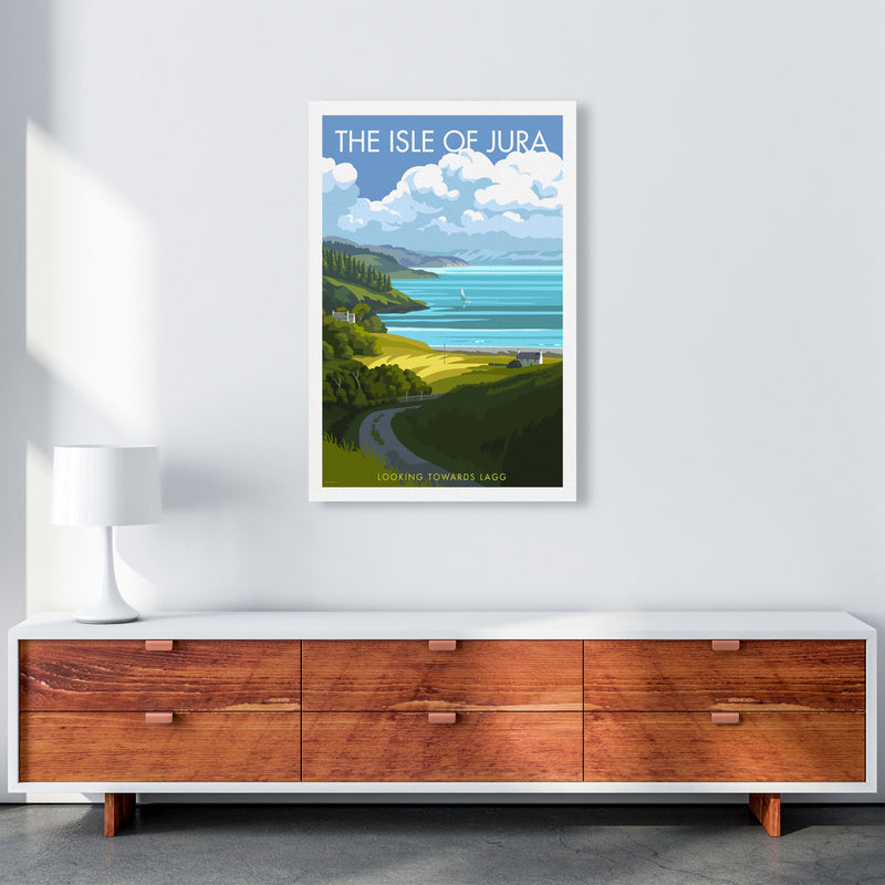 The Isle of Jura Art Print by Stephen Millership A1 Canvas