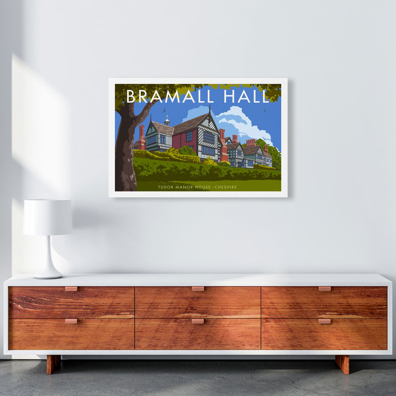 Bramall Hall by Stephen Millership A1 Canvas