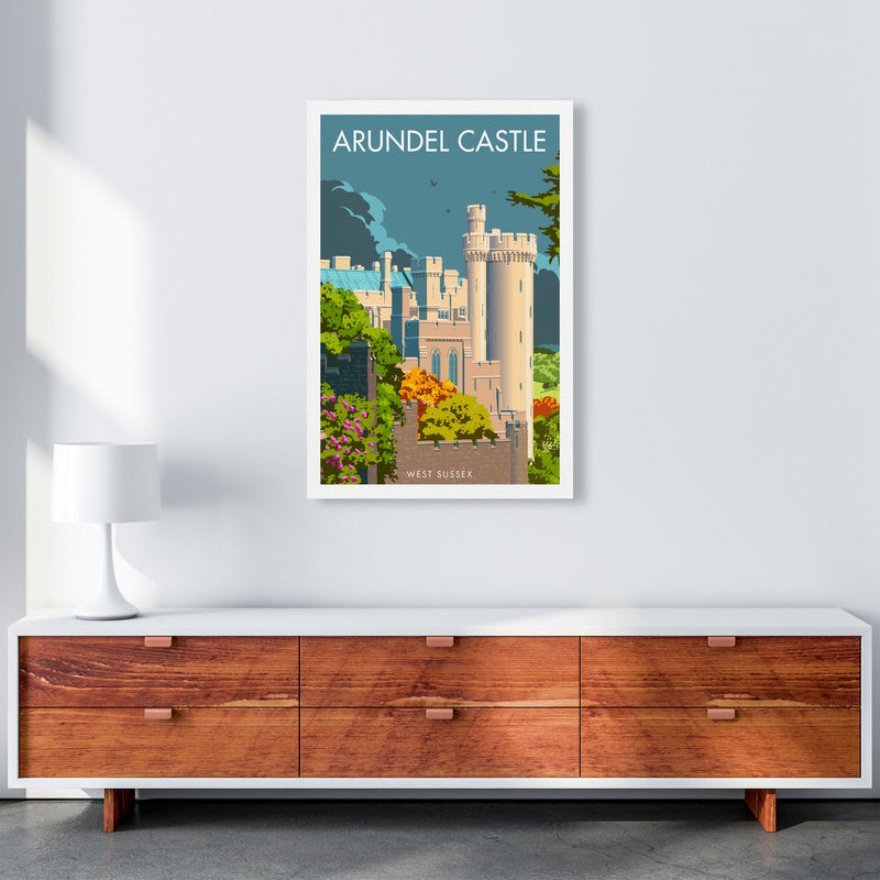 Arundel Castle Sussex Art Print by Stephen Millership A1 Canvas