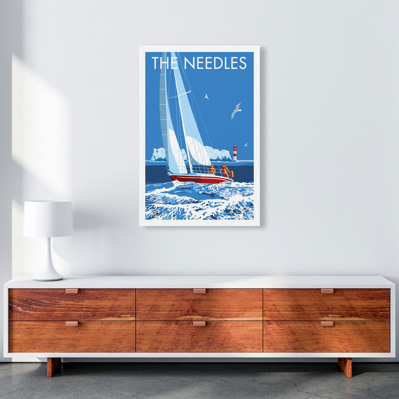 The Needles Art Print by Stephen Millership A1 Canvas