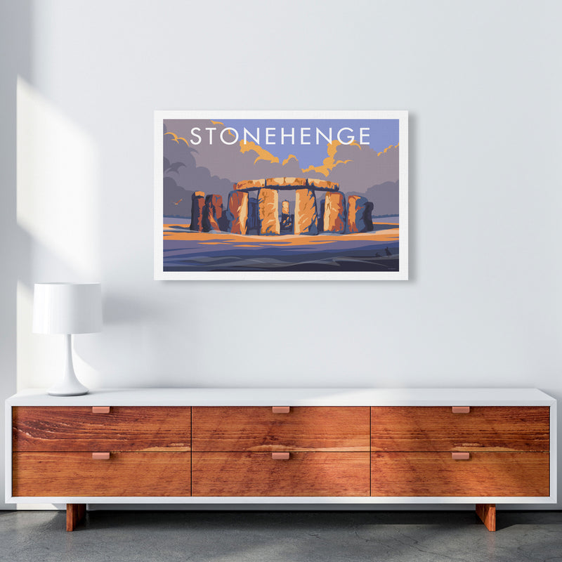 Stonehenge by Stephen Millership A1 Canvas