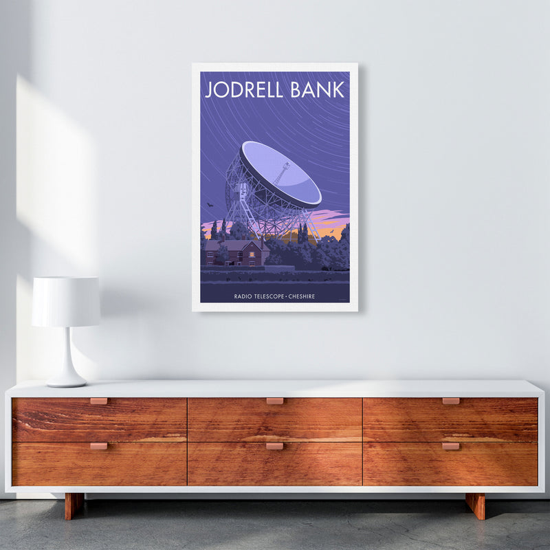 Jodrell Bank Art Print by Stephen Millership A1 Canvas
